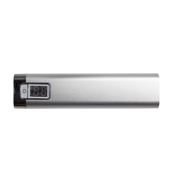 This custom metal power bank is designed with one USB port... from ASI 90154 Sunjoy Group Inc