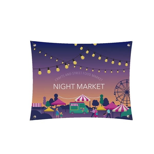 4' x 6' glossy vinyl banner with hems and grommets for... from ASI 61125 Hit Promotional Products / Hit®