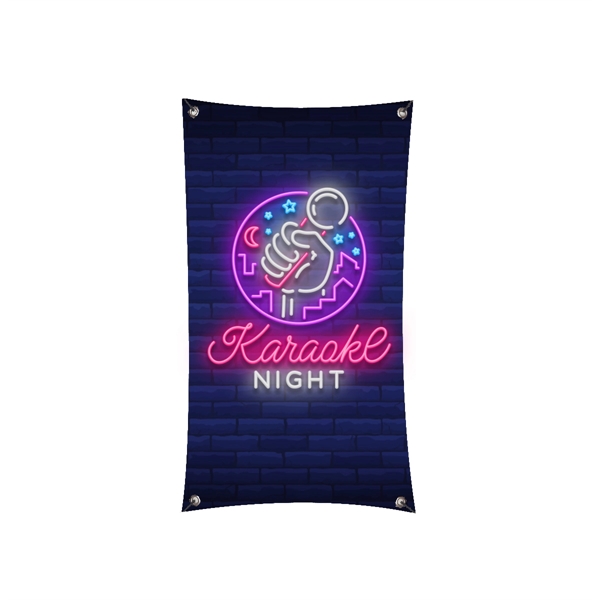 10' x 3' premium 13-ounce glossy vinyl banner with four corner... from ASI 61125 Hit Promotional Products / Hit®