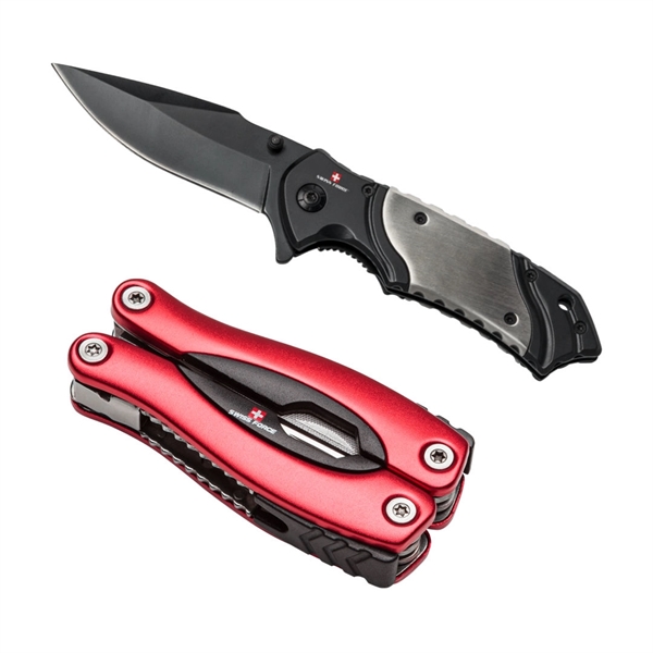 Swiss Force® Toolman Gift Set - Black... from ASI 84592 St Regis Group