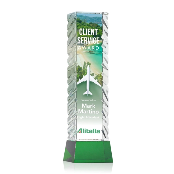 Kaleidoscope VividPrint™ Award on Base... from ASI 84592 St Regis Group / R S Owens & Co Inc