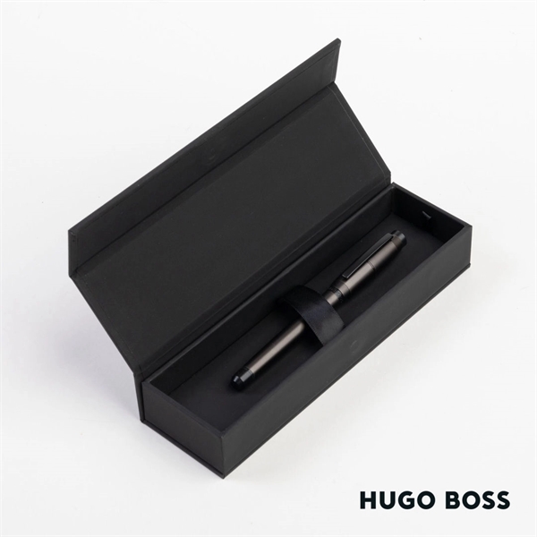 Hugo Boss® Cone Pen in Gun Metal has a futuristic-inspired aesthetic,... from ASI 84592 St Regis Group