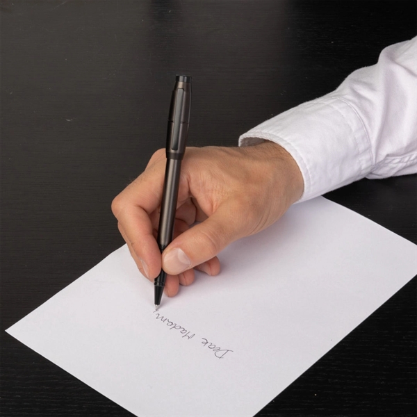 Hugo Boss® Cone Pen in Gun Metal has a futuristic-inspired aesthetic,... from ASI 84592 St Regis Group