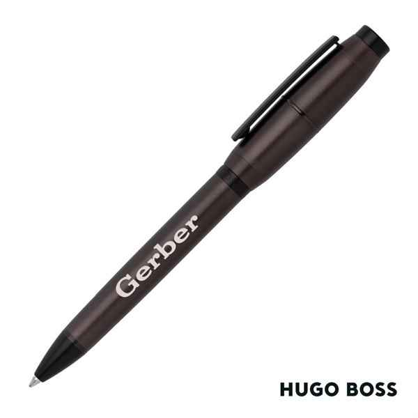 Hugo Boss® Cone Pen in Gun Metal has a futuristic-inspired aesthetic,... from ASI 84592 St Regis Group
