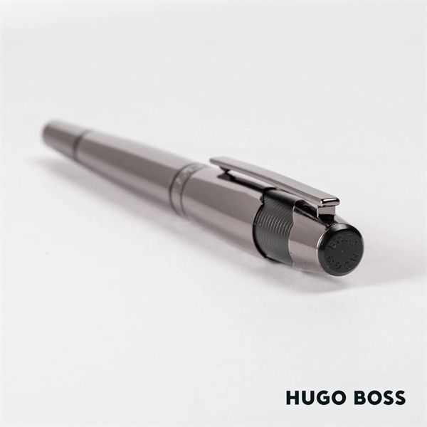 Hugo Boss® Chevron Pen in Gun Metal. With the innovative play... from ASI 84592 St Regis Group