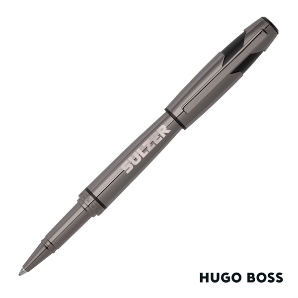 Hugo Boss® Chevron Pen in Gun Metal. With the innovative play... from ASI 84592 St Regis Group