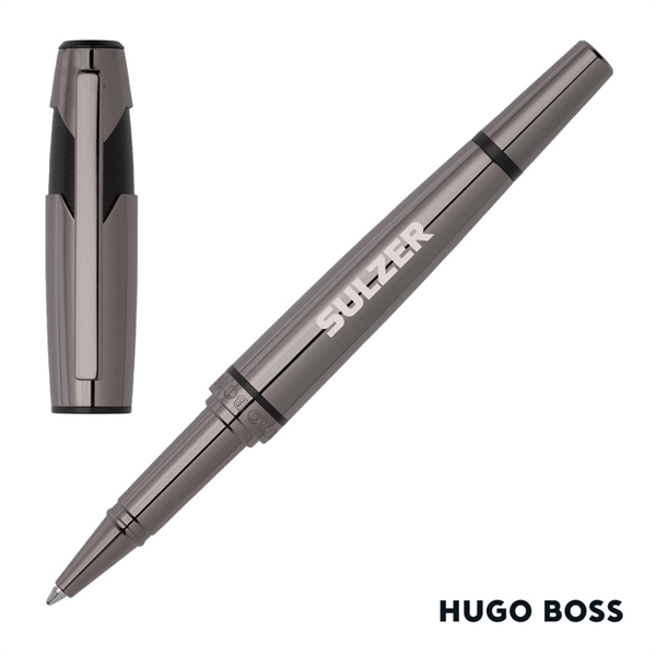 Hugo Boss® Chevron Pen in Gun Metal. With the innovative play... from ASI 84592 St Regis Group