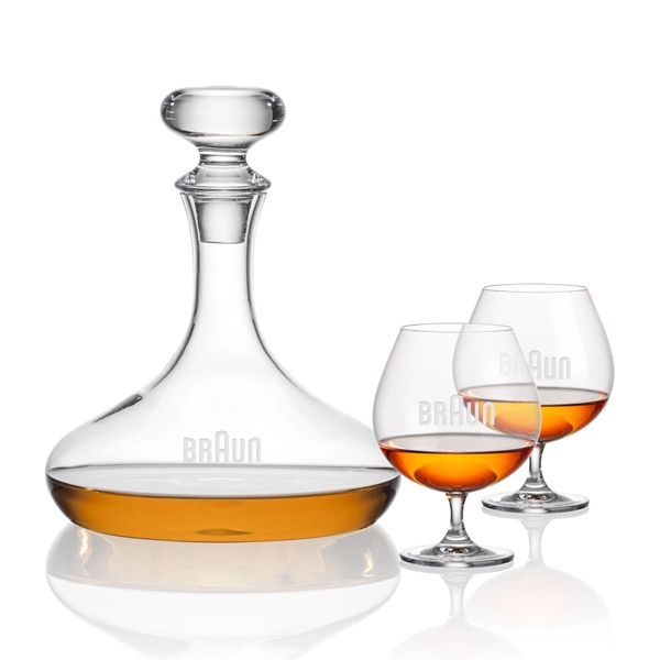 Stratford Decanter with 2 or 4 Cognac glasses set... from ASI 84592 St Regis Group