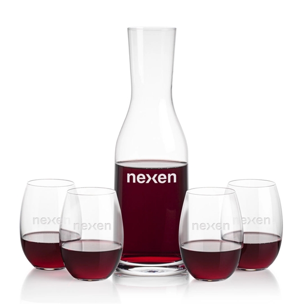 Crystalline Carafe Set. Includes the 40oz Caldmore Carafe and your choice... from ASI 84592 St Regis Group