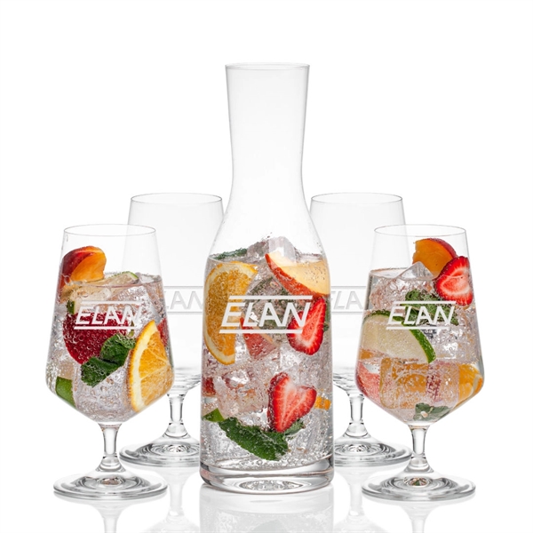 Crystalline Carafe Set. Includes the 40oz Caldmore Carafe and your choice... from ASI 84592 St Regis Group