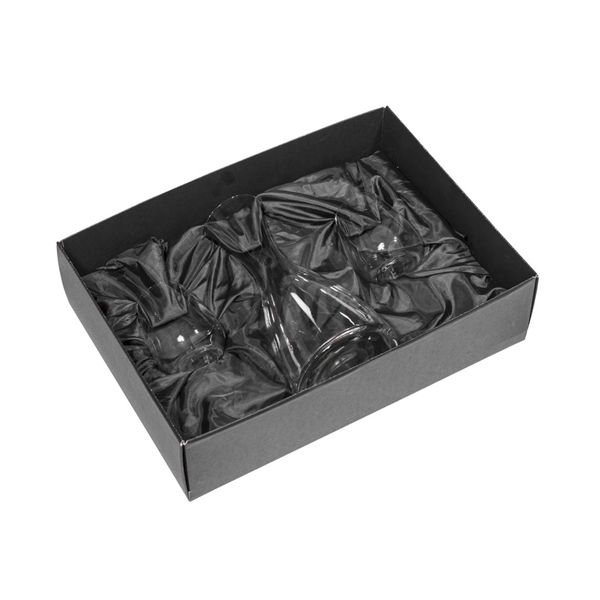 All New Barham Carafe Set with our Boston Stemless Wine Glasses.... from ASI 84592 St Regis Group