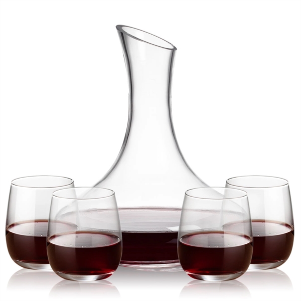 Kanata Carafe & Crestview Stemless Wine are an elegant gift for... from ASI 84592 St Regis Group