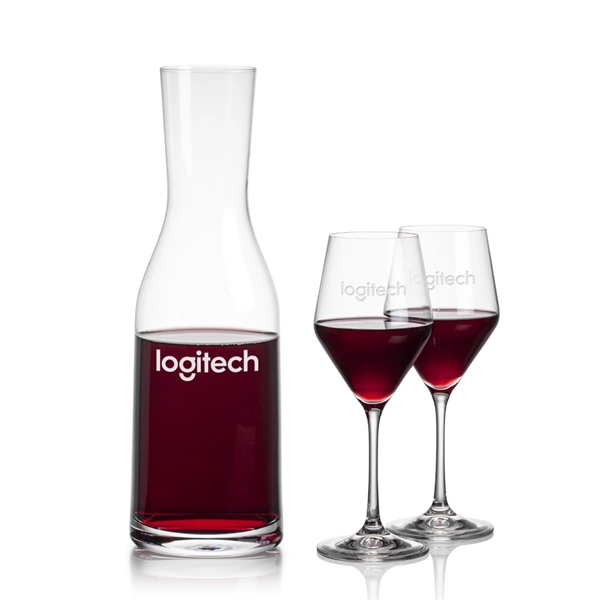 Crystalline Carafe Set. Includes the 40oz Caldmore Carafe and your choice... from ASI 84592 St Regis Group