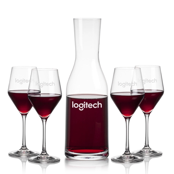 Crystalline Carafe Set. Includes the 40oz Caldmore Carafe and your choice... from ASI 84592 St Regis Group