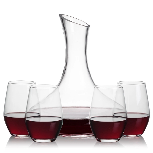 Kanata Carafe & Stanford Stemless Wine are an elegant gift for... from ASI 84592 St Regis Group