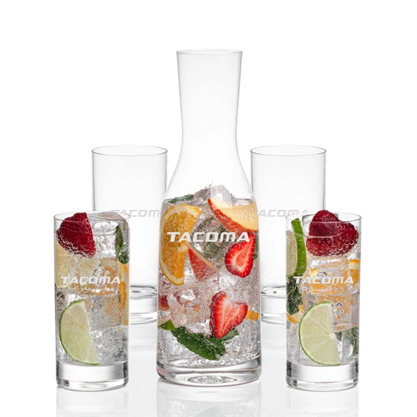 Crystalline Carafe Set. Includes the 40oz Caldmore Carafe and your choice... from ASI 84592 St Regis Group