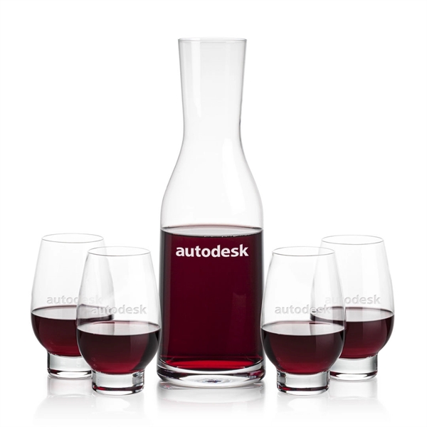 Crystalline Carafe Set. Includes the 40oz Caldmore Carafe and your choice... from ASI 84592 St Regis Group