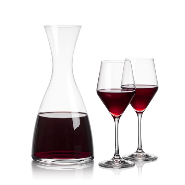All New Barham Carafe Set with our Bengston Wine Glasses. Includes... from ASI 84592 St Regis Group