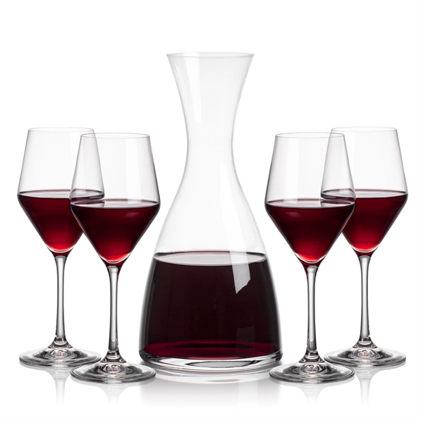 All New Barham Carafe Set with our Bengston Wine Glasses. Includes... from ASI 84592 St Regis Group
