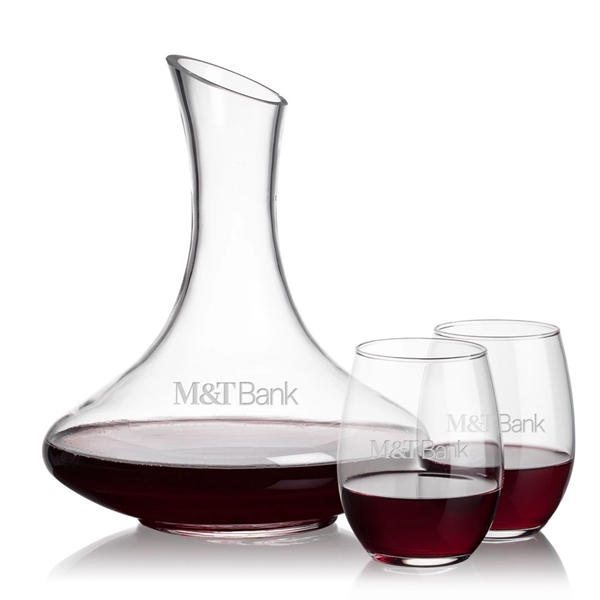Kanata Carafe & Stanford Stemless Wine are an elegant gift for... from ASI 84592 St Regis Group