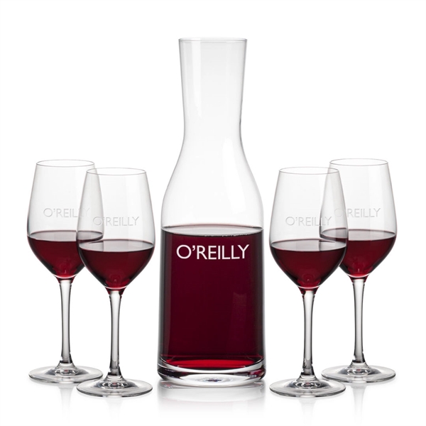 Crystalline Carafe Set. Includes the 40oz Caldmore Carafe and your choice... from ASI 84592 St Regis Group