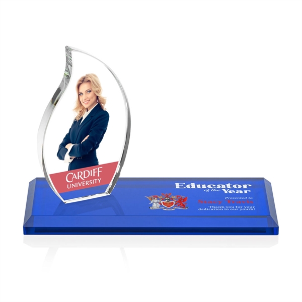 The Northam Flame VividPrint™ features a 4.5" Starfire Crystal Flame mounted... from ASI 84592 St Regis Group / St Regis