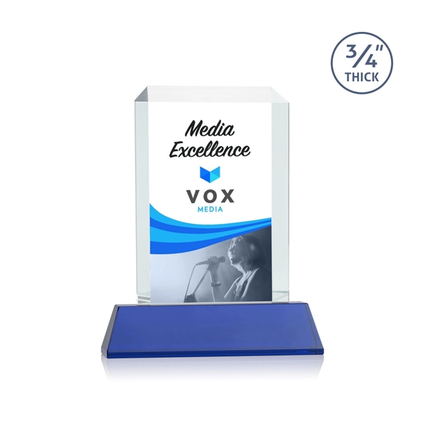 Our Full Color VividPrint Dalton features thick beveled Starfire crystal mounted... from ASI 84592 St Regis Group / St Regis