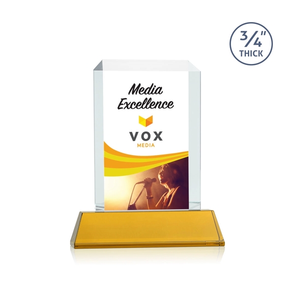 Our Full Color VividPrint Dalton features thick beveled Starfire crystal mounted... from ASI 84592 St Regis Group / St Regis