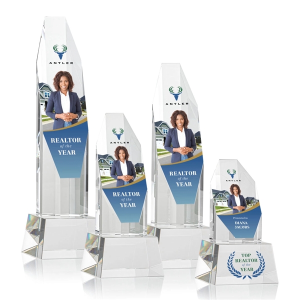 Barrhaven VividPrint™ Award on Base - Optical... from ASI 84592 St Regis Group / St Regis