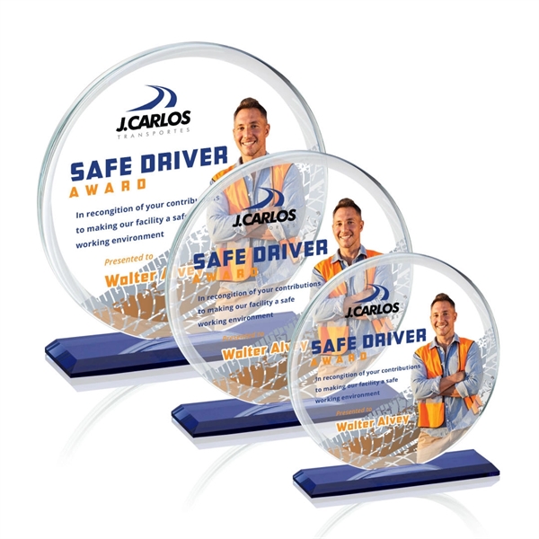 The starfire Verdun is a perfect circle mounted on a blue... from ASI 84592 St Regis Group / St Regis