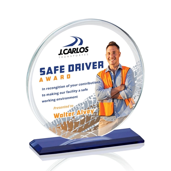 The starfire Verdun is a perfect circle mounted on a blue... from ASI 84592 St Regis Group / St Regis