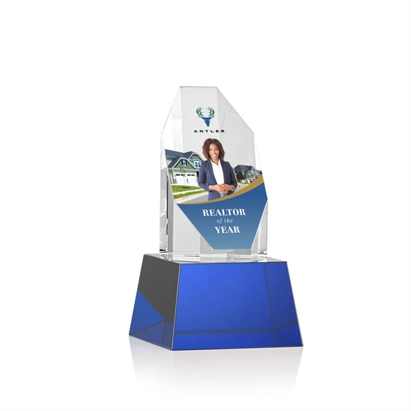 Barrhaven VividPrint™ Award on Base - Blue... from ASI 84592 St Regis Group / St Regis