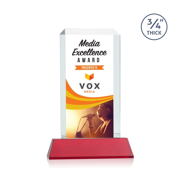 Our Full Color VividPrint Dalton features thick beveled Starfire crystal mounted... from ASI 84592 St Regis Group / St Regis