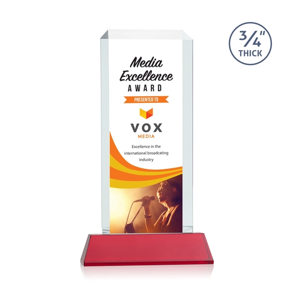 Our Full Color VividPrint Dalton features thick beveled Starfire crystal mounted... from ASI 84592 St Regis Group / St Regis