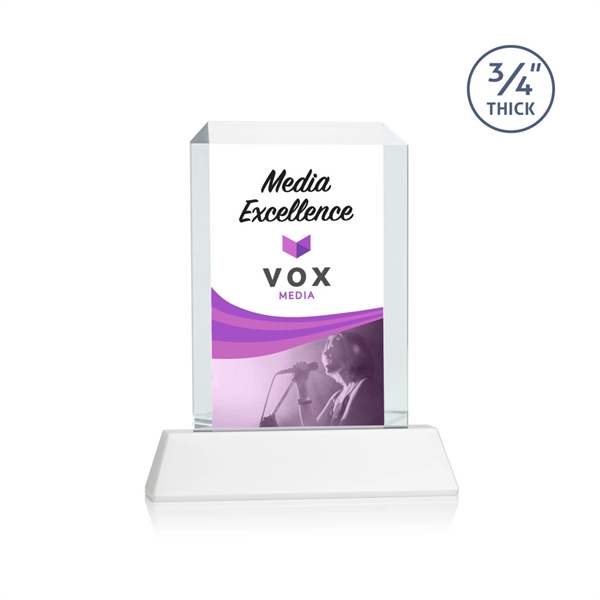 Our Full Color VividPrint Dalton features thick beveled Starfire crystal mounted... from ASI 84592 St Regis Group / St Regis
