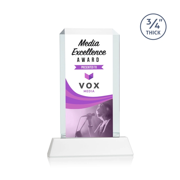 Our Full Color VividPrint Dalton features thick beveled Starfire crystal mounted... from ASI 84592 St Regis Group / St Regis