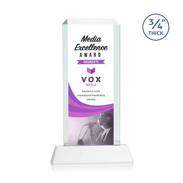 Our Full Color VividPrint Dalton features thick beveled Starfire crystal mounted... from ASI 84592 St Regis Group / St Regis