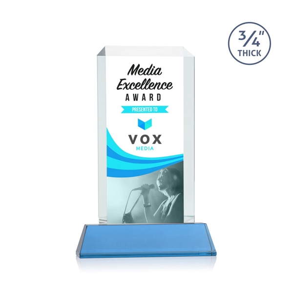 Our Full Color VividPrint Dalton features thick beveled Starfire crystal mounted... from ASI 84592 St Regis Group / St Regis