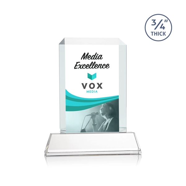 Our Full Color VividPrint Dalton features thick beveled Starfire crystal mounted... from ASI 84592 St Regis Group / St Regis