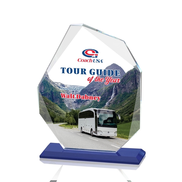 The beveled Durham is a dynamic starfire polygon mounted on a... from ASI 84592 St Regis Group / St Regis