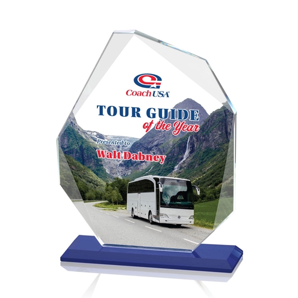 The beveled Durham is a dynamic starfire polygon mounted on a... from ASI 84592 St Regis Group / St Regis