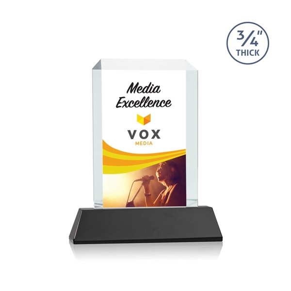 Our Full Color VividPrint Dalton features thick beveled Starfire crystal mounted... from ASI 84592 St Regis Group / St Regis