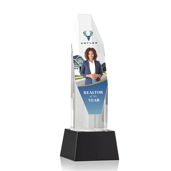 Barrhaven VividPrint™ Award on Base - Black... from ASI 84592 St Regis Group / St Regis