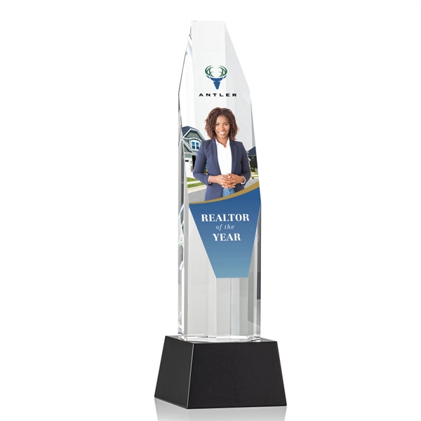 Barrhaven VividPrint™ Award on Base - Black... from ASI 84592 St Regis Group / St Regis