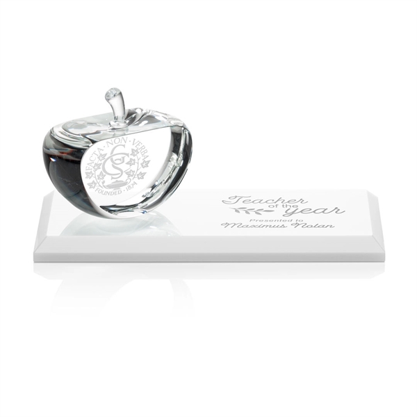 The Northam Apple features a sparkling 3" Starfire Crystal Apple mounted... from ASI 84592 St Regis Group / St Regis