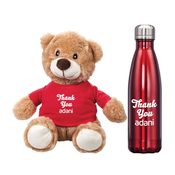 Chester Teddy Bear/Bottle Gift Set... from ASI 84592 St Regis Group