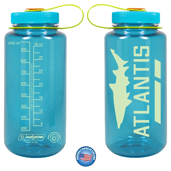 Nalgene Sustain 32 ounce made with 50% recycled material.  Imprint... from ASI 74245 Nordic Co Inc / Nordic Promos