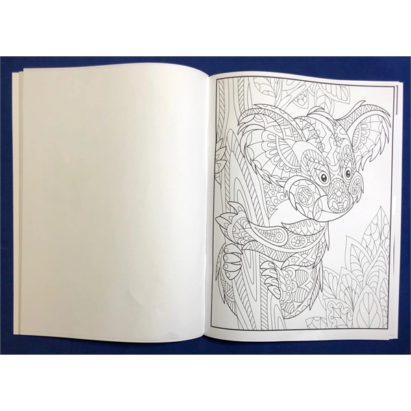 Animals stress relieving coloring book for adults.... from ASI 45815 Coloring Book Solutions / Coloring Book Solutions™ LivRite