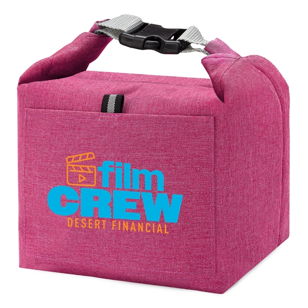 Insulated Lunch Cooler Bag w/ Exterior Pocket & Air Tight Seal... from ASI 39820 Opusline (Benmex) / Opus Line