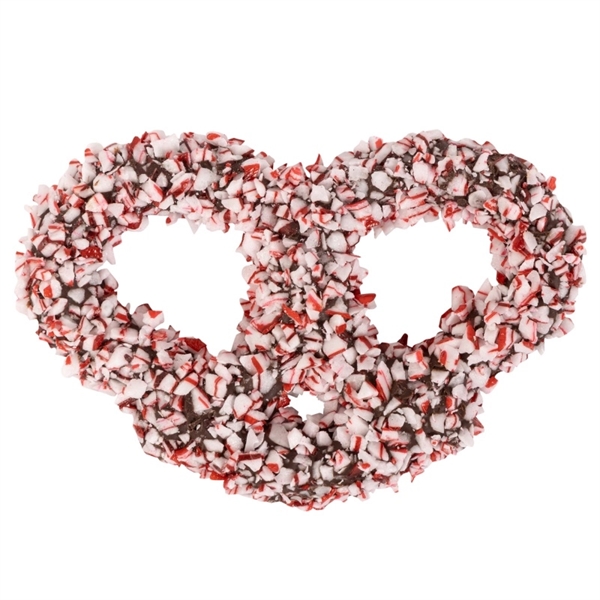 Gift Box With Holiday Premier Pretzels.... from ASI 44900 NC Custom (CI/Lanco) / Chocolate Inn